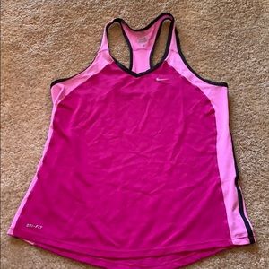 Nike racerback running tank